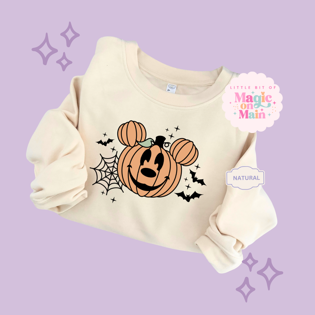 PRINTED MCKY PUMPKIN - EXCLUSIVE TO MoM - TODDLER / YOUTH SWEATSHIRT 10057