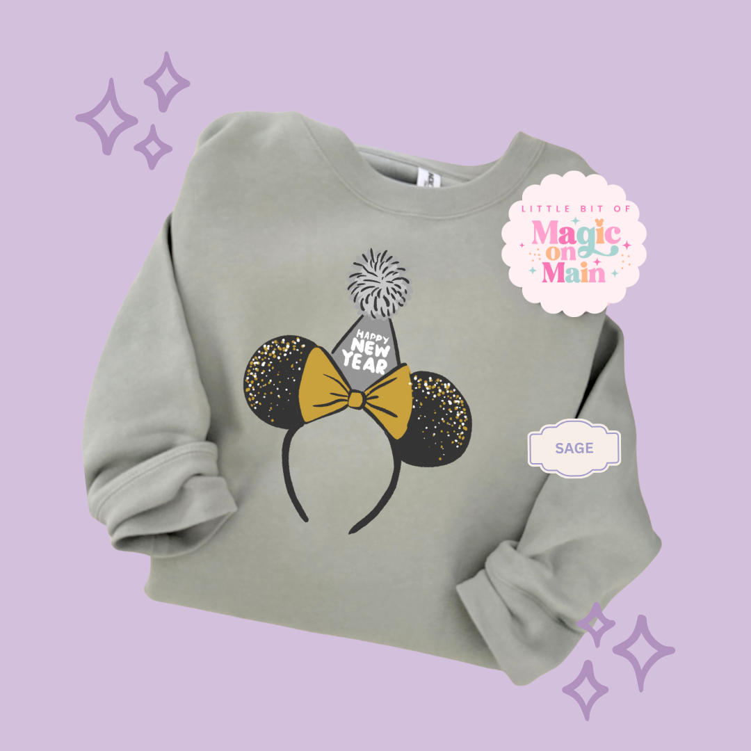 PRINTED PARTY HAT - ADULT SWEATSHIRT