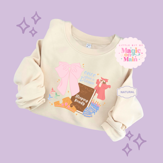 PRINTED ONCE UPON A DREAM - EXCLUSIVE TO MoM - TODDLER / YOUTH SWEATSHIRT 10048
