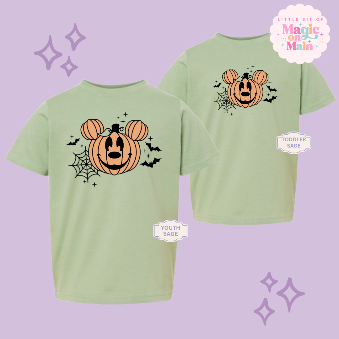 PRINTED ORANGE PUMPKIN - EXCLUSIVE TO MoM - YOUTH/TODDLER