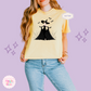 PRINTED SPOOKY CINDY - WOMENS BOXY T-SHIRT