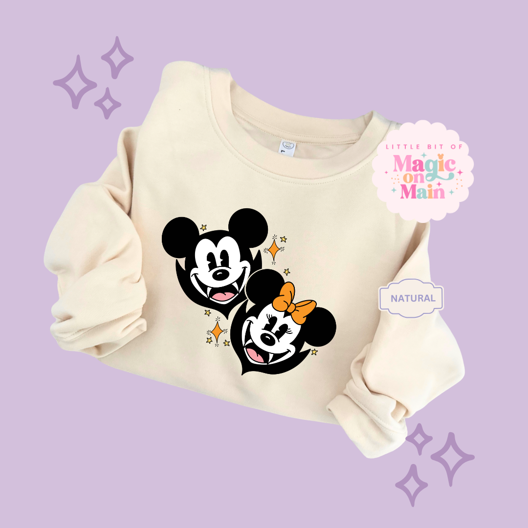 PRINTED MCKY VAMPIRE - EXCLUSIVE TO MoM - TODDLER / YOUTH SWEATSHIRT 10058