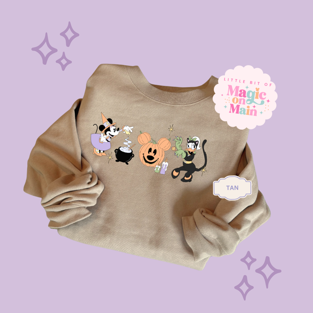 PRINTED  NOT SO SPOOKY - ADULT SWEATSHIRT