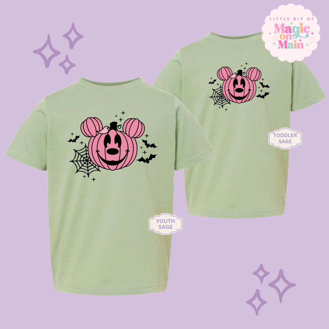 PRINTED PINK PUMPKIN - EXCLUSIVE TO MoM - YOUTH/TODDLER