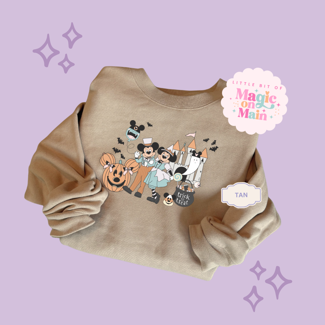 PRINTED MAIN ST HALLOWEEN - ADULT SWEATSHIRT