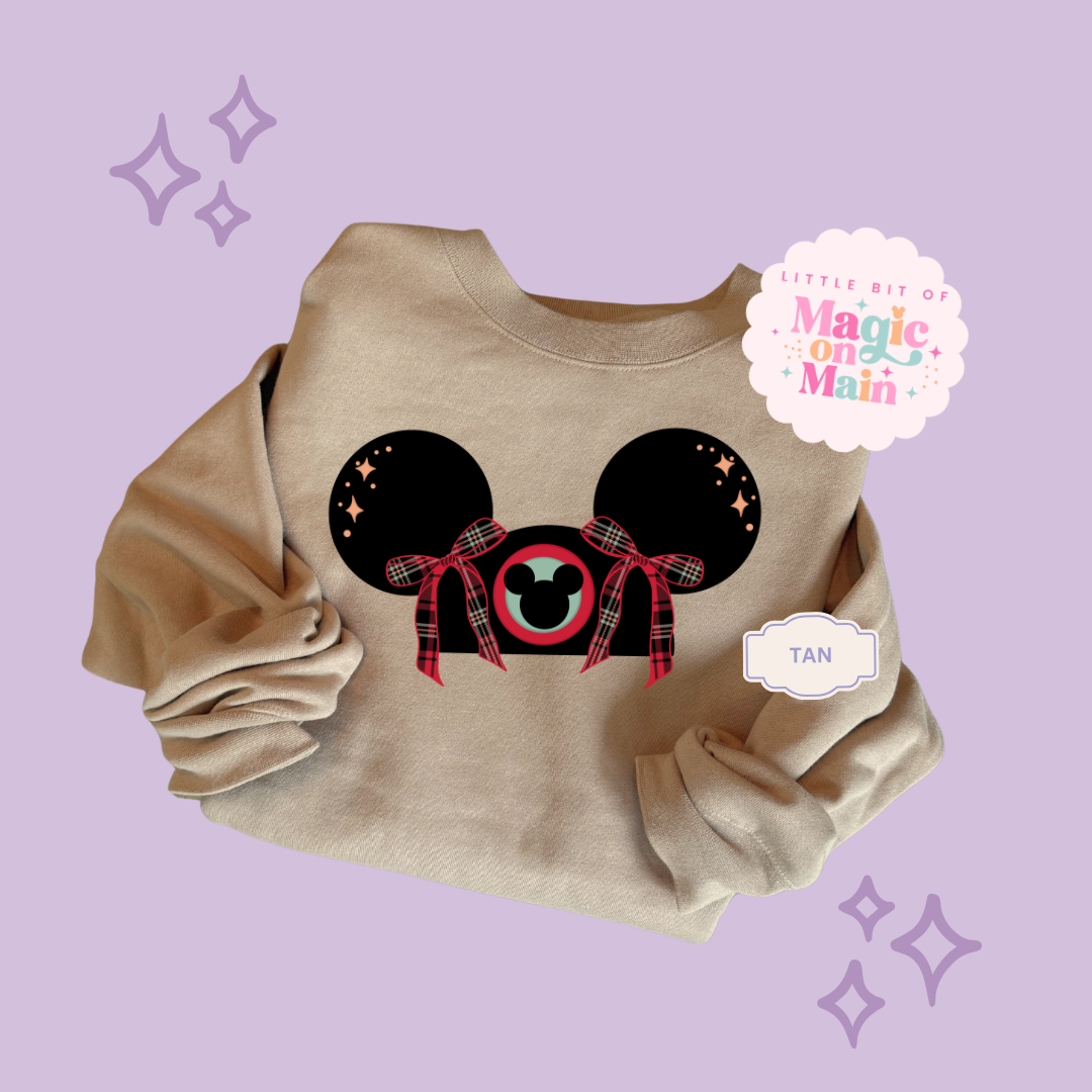 PRINTED HOLIDAY HAT- EXCLUSIVE TO MoM - ADULT SWEATSHIRT