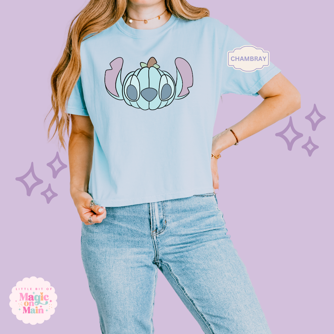 PRINTED 626 PUMPKIN - WOMENS BOXY T-SHIRT
