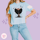 PRINTED SNOW POCAHONTAS - WOMENS BOXY T-SHIRT