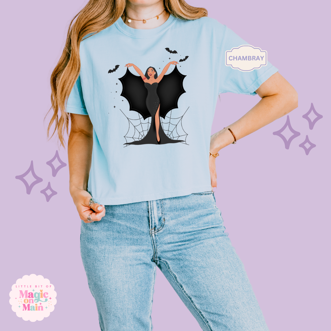 PRINTED SNOW POCAHONTAS - WOMENS BOXY T-SHIRT