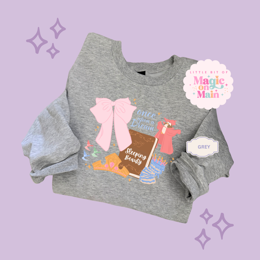 PRINTED ONCE UPON A DREAM - EXCLUSIVE TO MoM - TODDLER / YOUTH SWEATSHIRT 10048