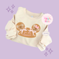 PRINTED GINGERBREAD HOLIDAY HAT - EXCLUSIVE TO MoM - TODDLER / YOUTH SWEATSHIRT