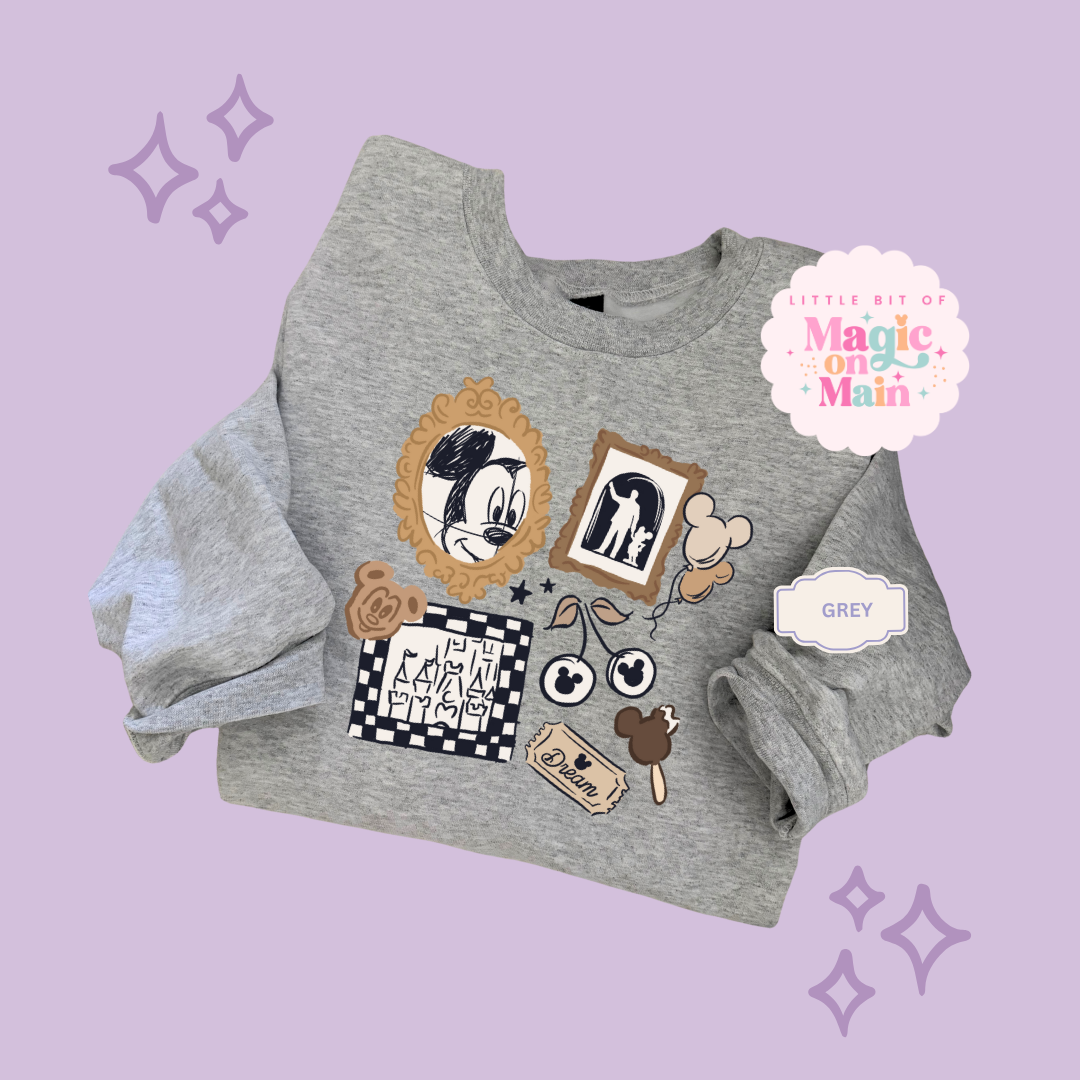 PRINTED NEUTRAL MCKY - TODDLER / YOUTH SWEATSHIRT 10039