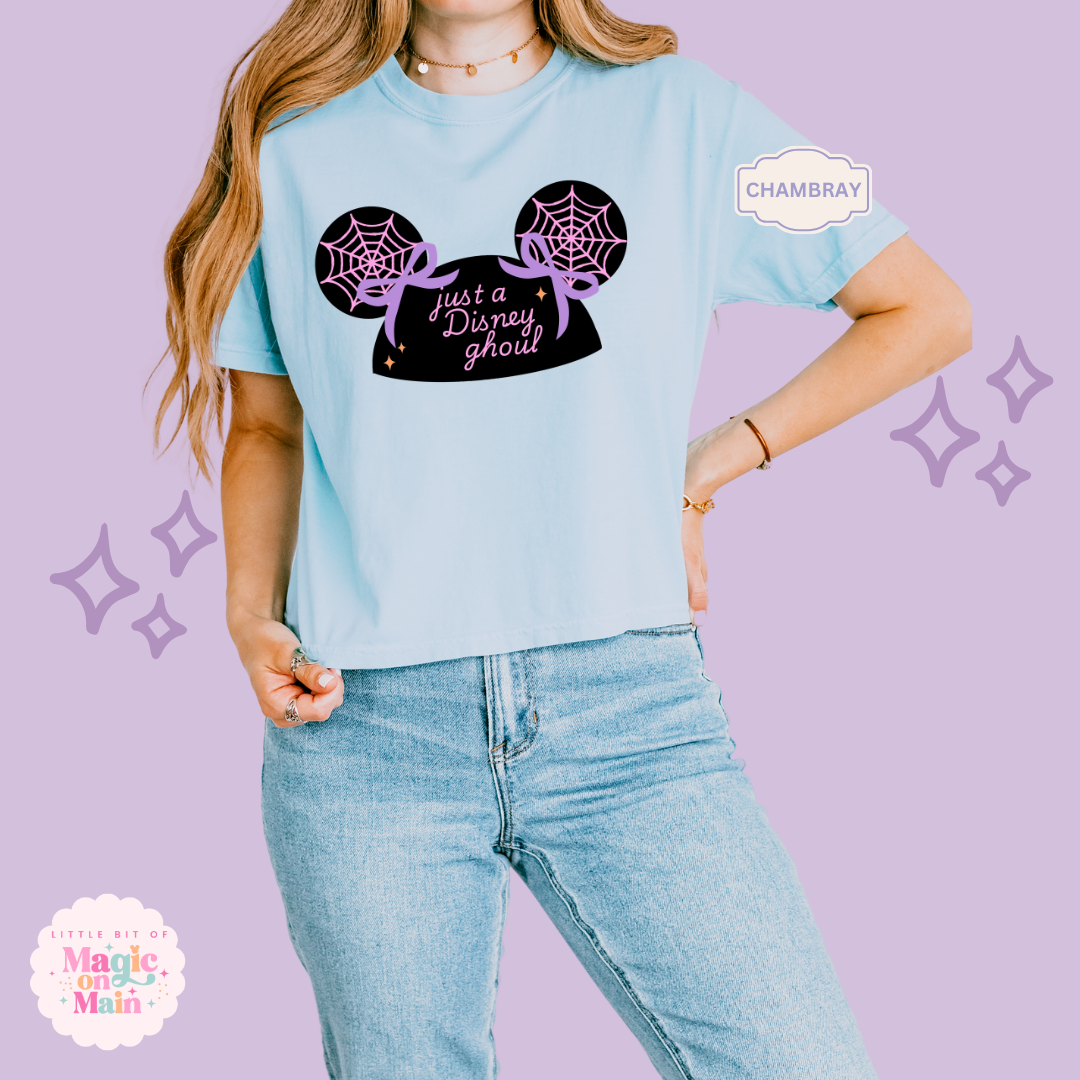 PRINTED JUST A GHOUL HAT - EXCLUSIVE TO MoM - WOMENS BOXY T-SHIRT