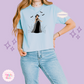 PRINTED SPOOKY JASMINE - WOMENS BOXY T-SHIRT