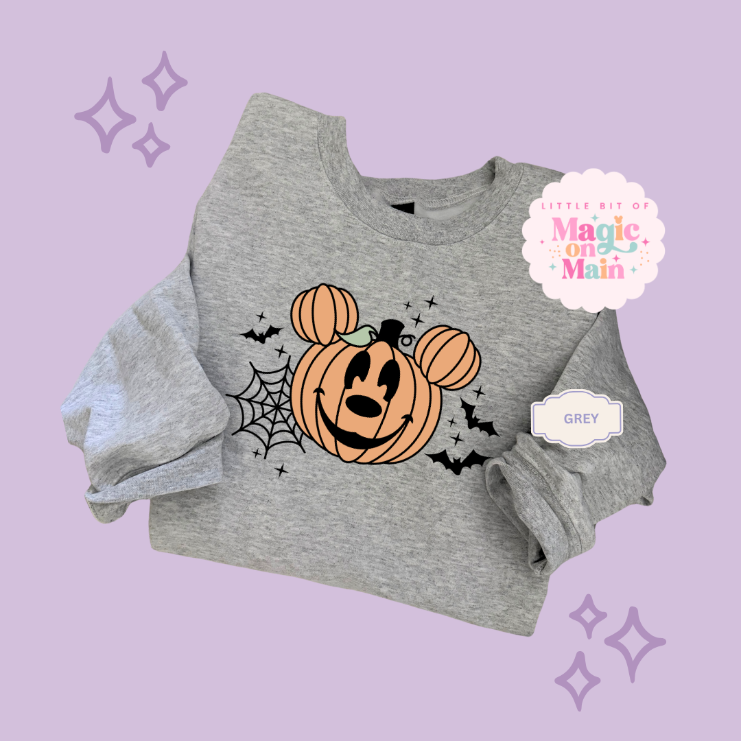 PRINTED MCKY PUMPKIN - EXCLUSIVE TO MoM - TODDLER / YOUTH SWEATSHIRT 10057