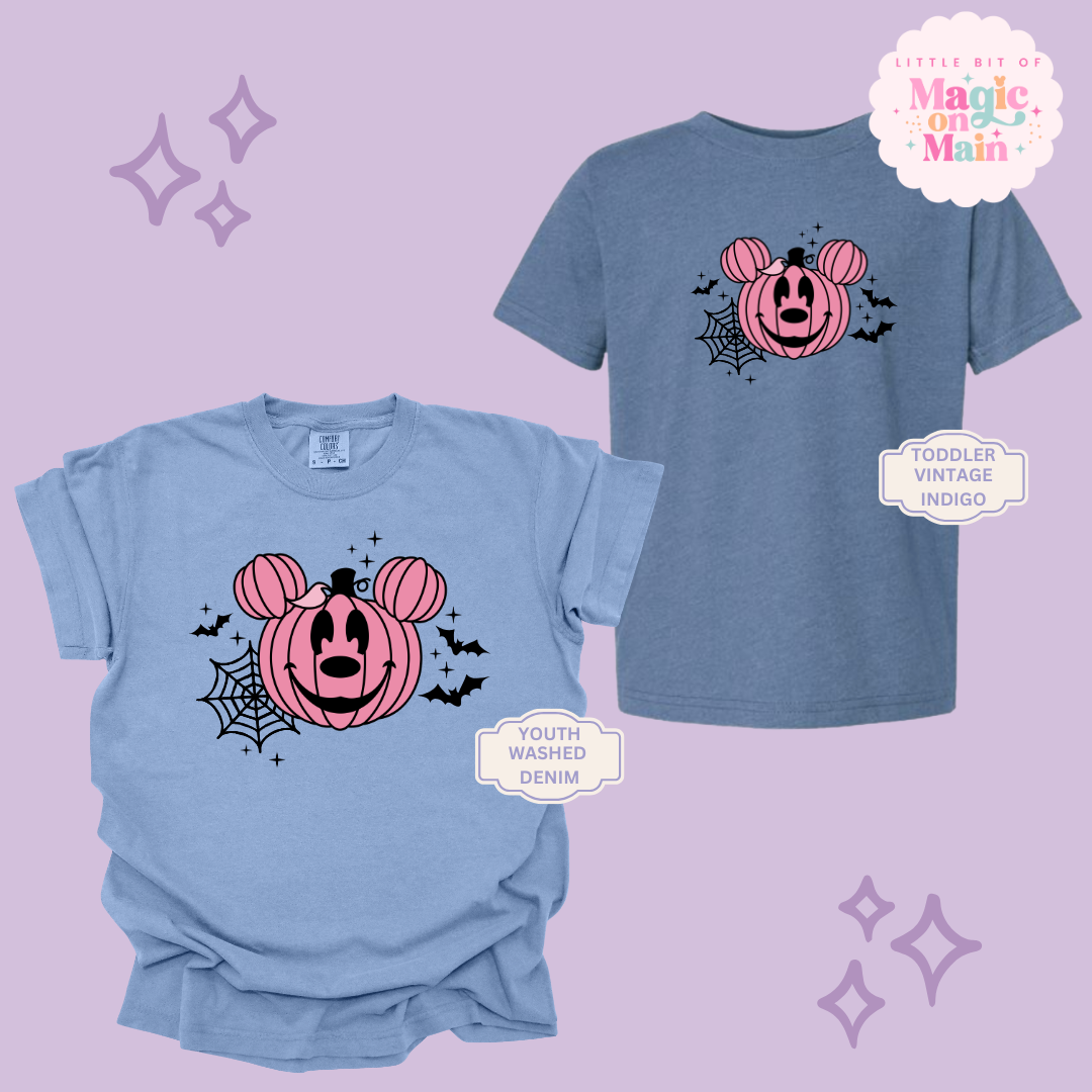 PRINTED PINK PUMPKIN - EXCLUSIVE TO MoM - YOUTH/TODDLER