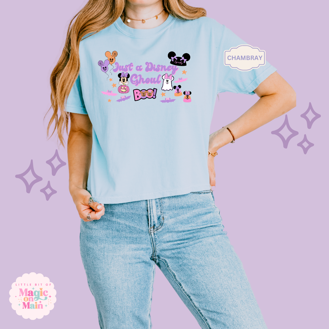 PRINTED JUST A GHOUL ELEMENTS - EXCLUSIVE TO MoM - WOMENS BOXY T-SHIRT
