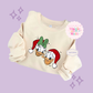 PRINTED MERRY DNLD DAISY - EXCLUSIVE TO MoM - TODDLER / YOUTH SWEATSHIRT