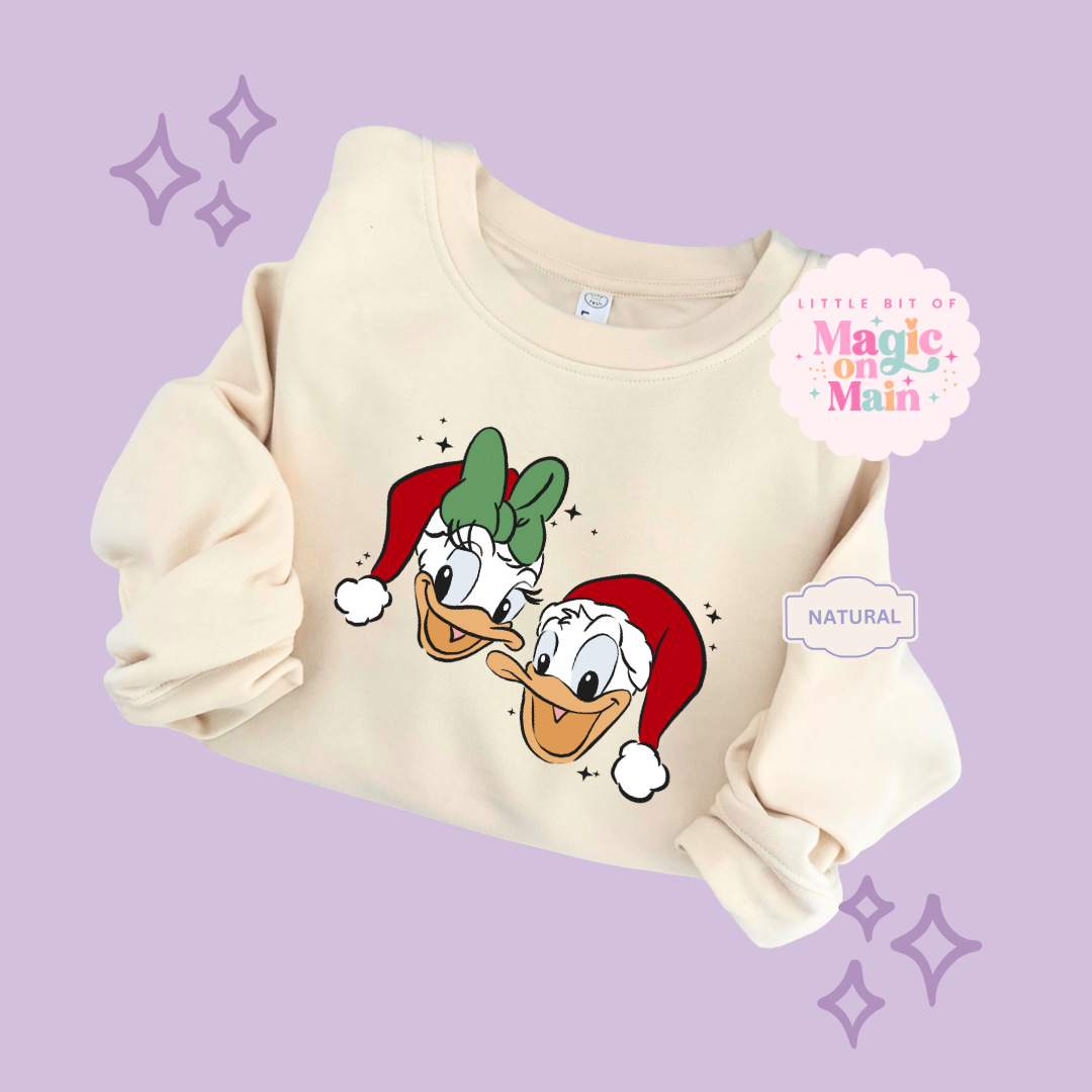 PRINTED MERRY DNLD DAISY - EXCLUSIVE TO MoM - TODDLER / YOUTH SWEATSHIRT