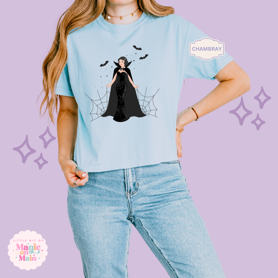 PRINTED SNOW WHITE - WOMENS BOXY T-SHIRT