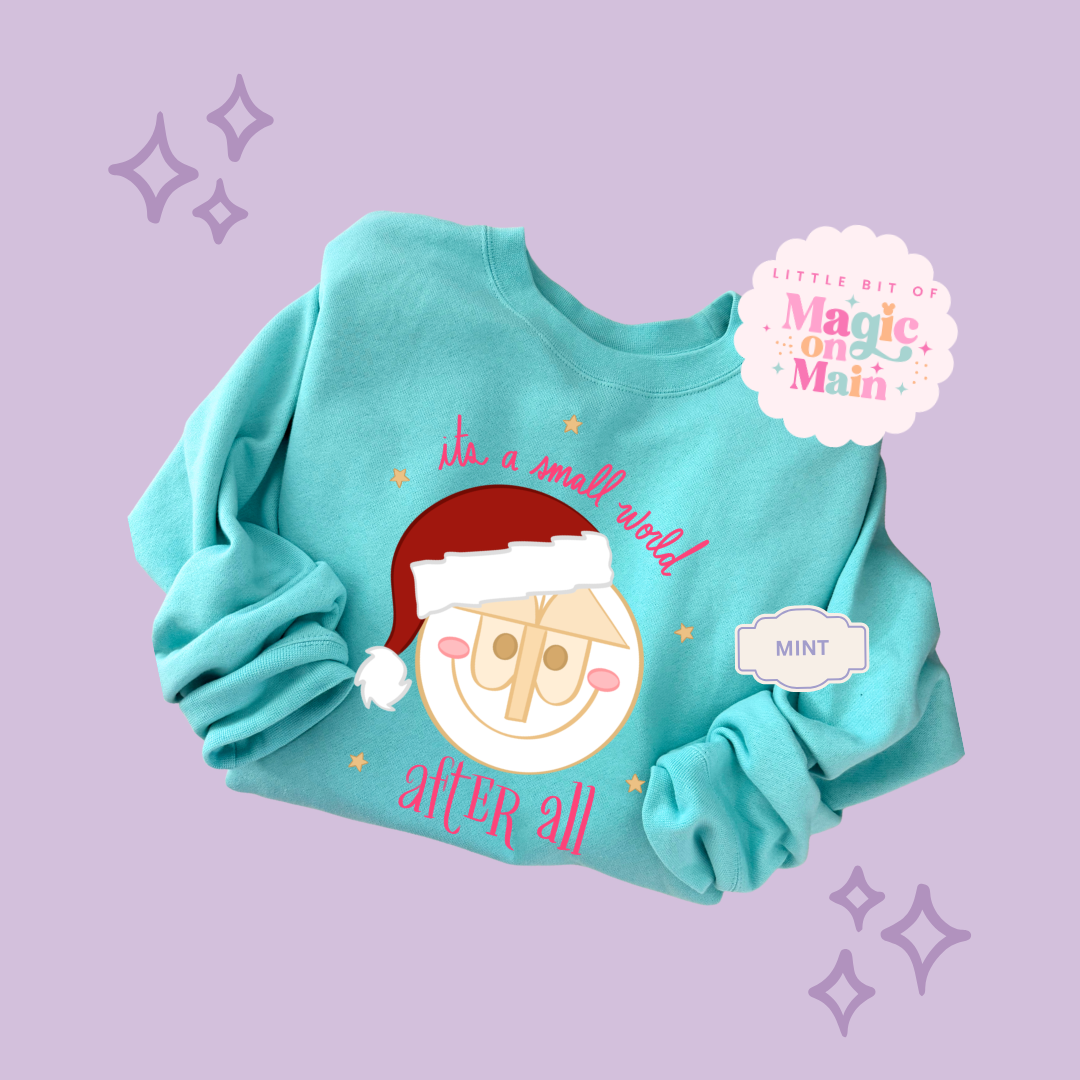 PRINTED SML WORLD - EXCLUSIVE TO MoM - ADULT SWEATSHIRT