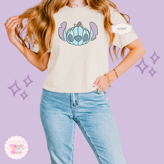 PRINTED 626 PUMPKIN - WOMENS BOXY T-SHIRT