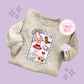 PRINTED GIRLIE POP STAMP - TODDLER / YOUTH SWEATSHIRT 10002