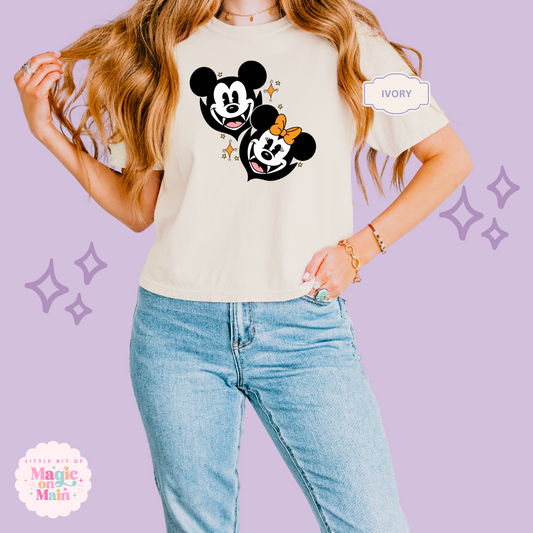 PRINTED VAMPIRES - WOMENS BOXY T-SHIRT