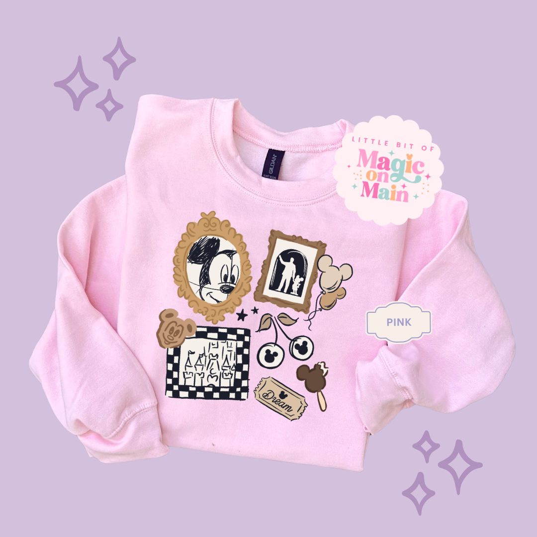 PRINTED NEUTRAL MCKY - TODDLER / YOUTH SWEATSHIRT 10039