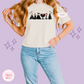 PRINTED SPOOKY PRINCESSES - WOMENS BOXY T-SHIRT
