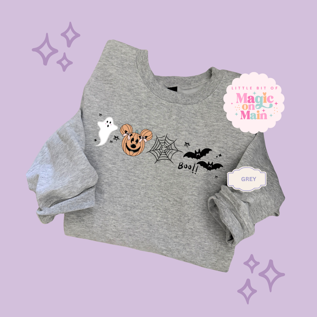 PRINTED BOO CREW - EXCLUSIVE TO MoM - TODDLER / YOUTH SWEATSHIRT