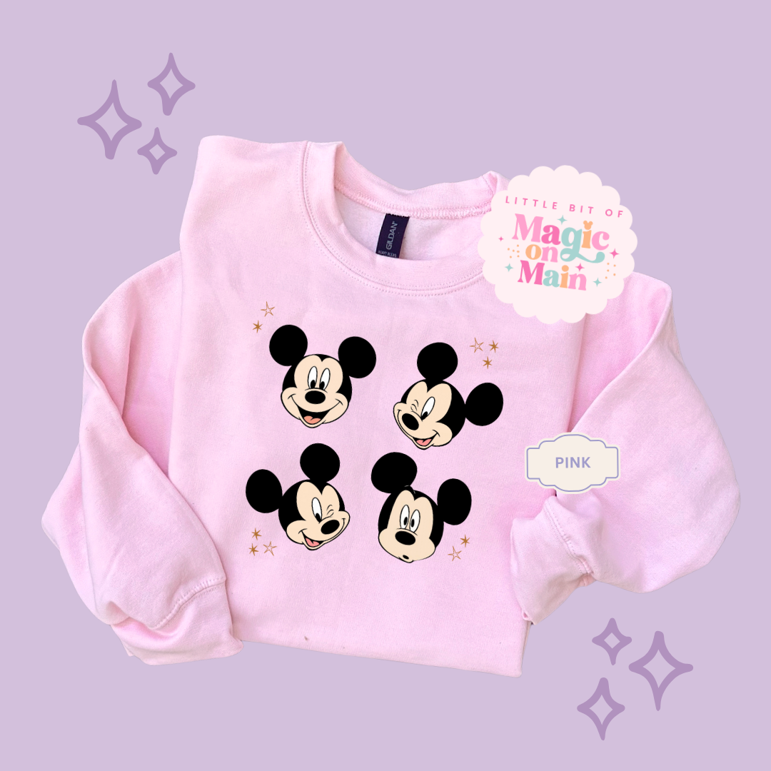 PRINTED MCKY STARS - EXCLUSIVE TO MoM - TODDLER / YOUTH SWEATSHIRT 10037