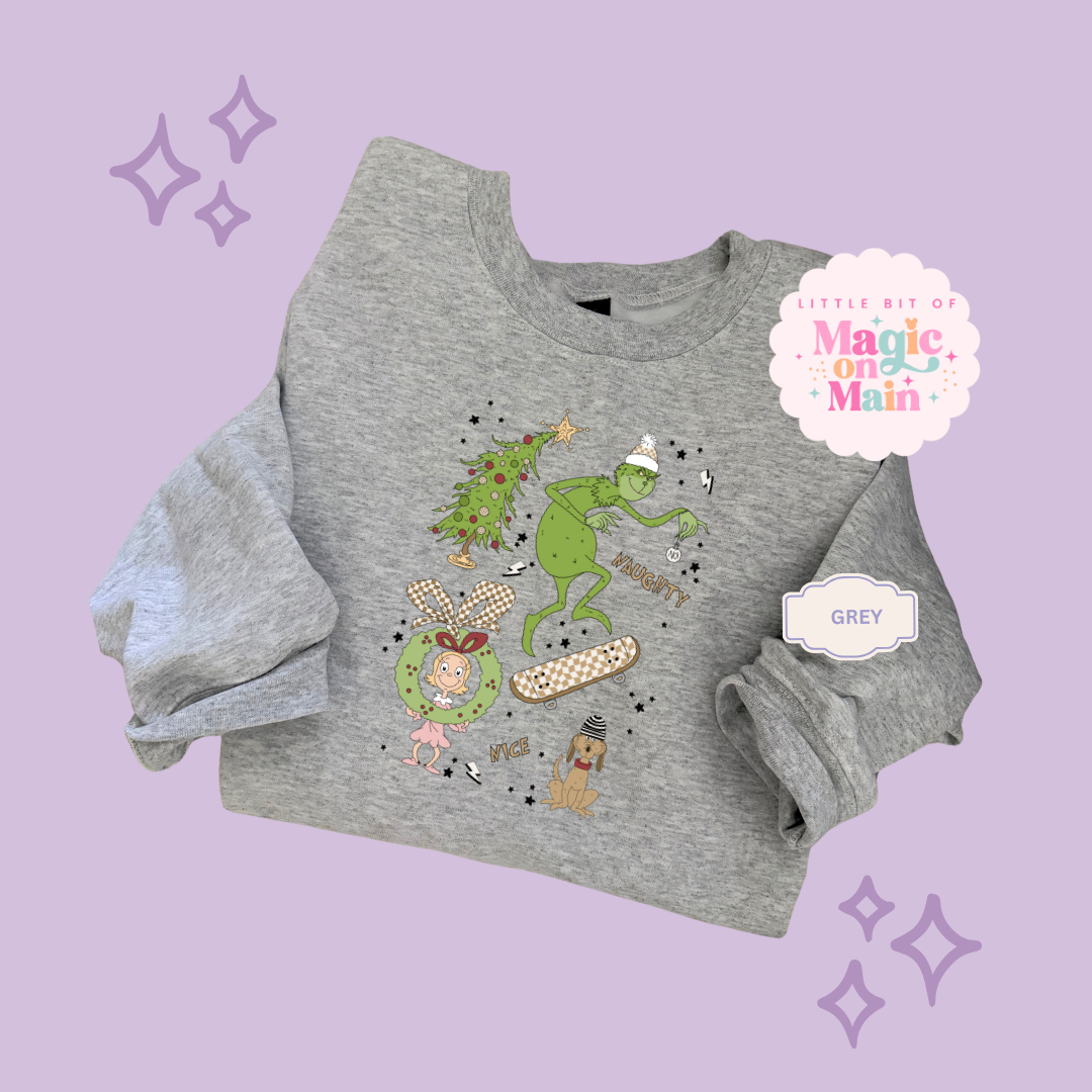 PRINTED MAX AND FRIENDS - EXCLUSIVE TO MoM - TODDLER / YOUTH SWEATSHIRT
