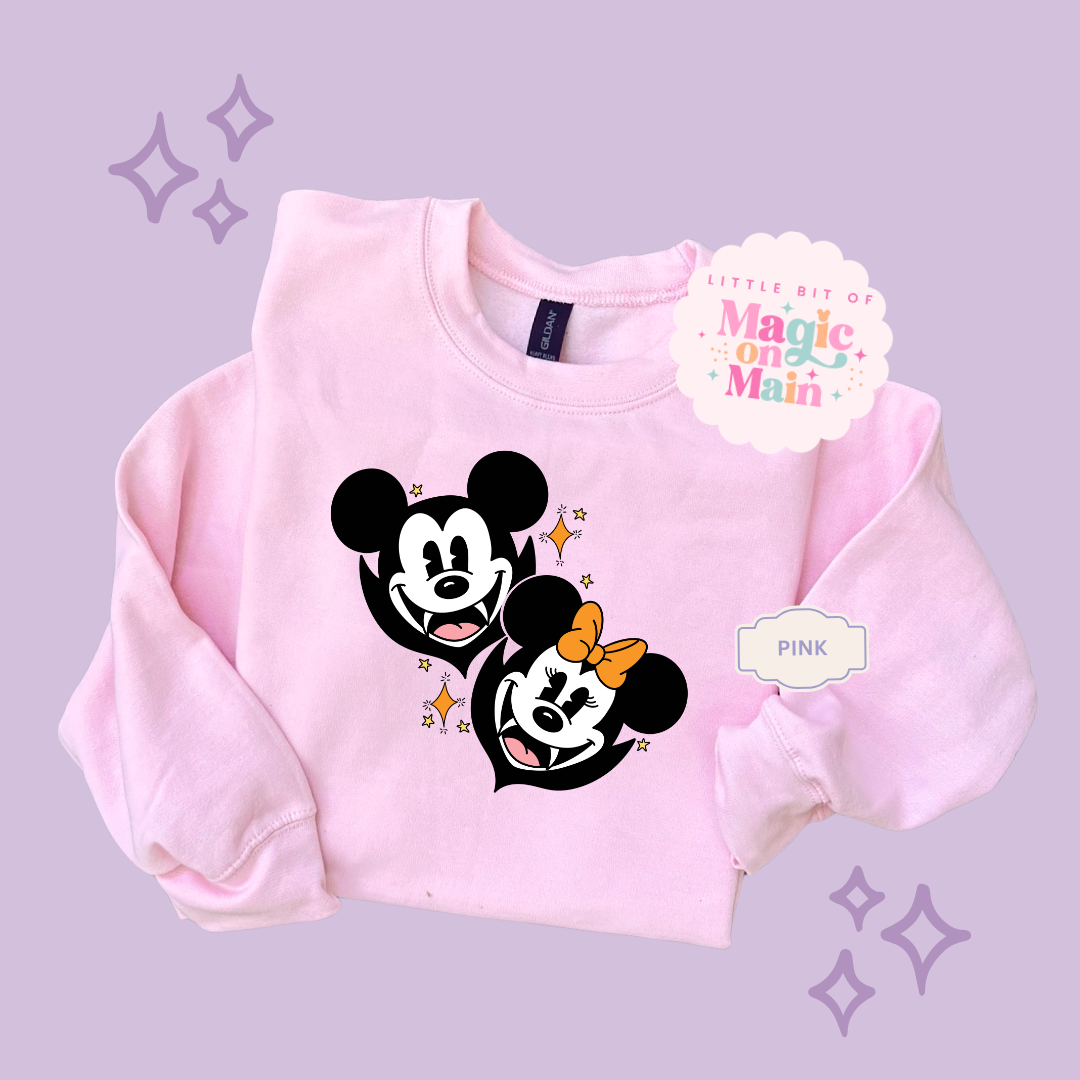 PRINTED MCKY VAMPIRE - EXCLUSIVE TO MoM - TODDLER / YOUTH SWEATSHIRT 10058