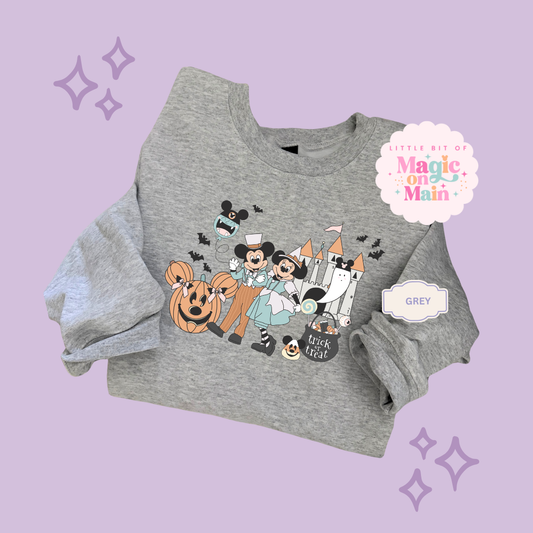 PRINTED MAIN ST HALLOWEEN - TODDLER / YOUTH SWEATSHIRT