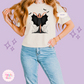 PRINTED SNOW POCAHONTAS - WOMENS BOXY T-SHIRT