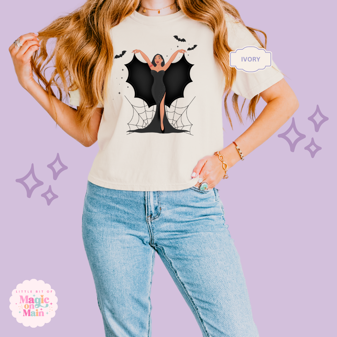 PRINTED SNOW POCAHONTAS - WOMENS BOXY T-SHIRT
