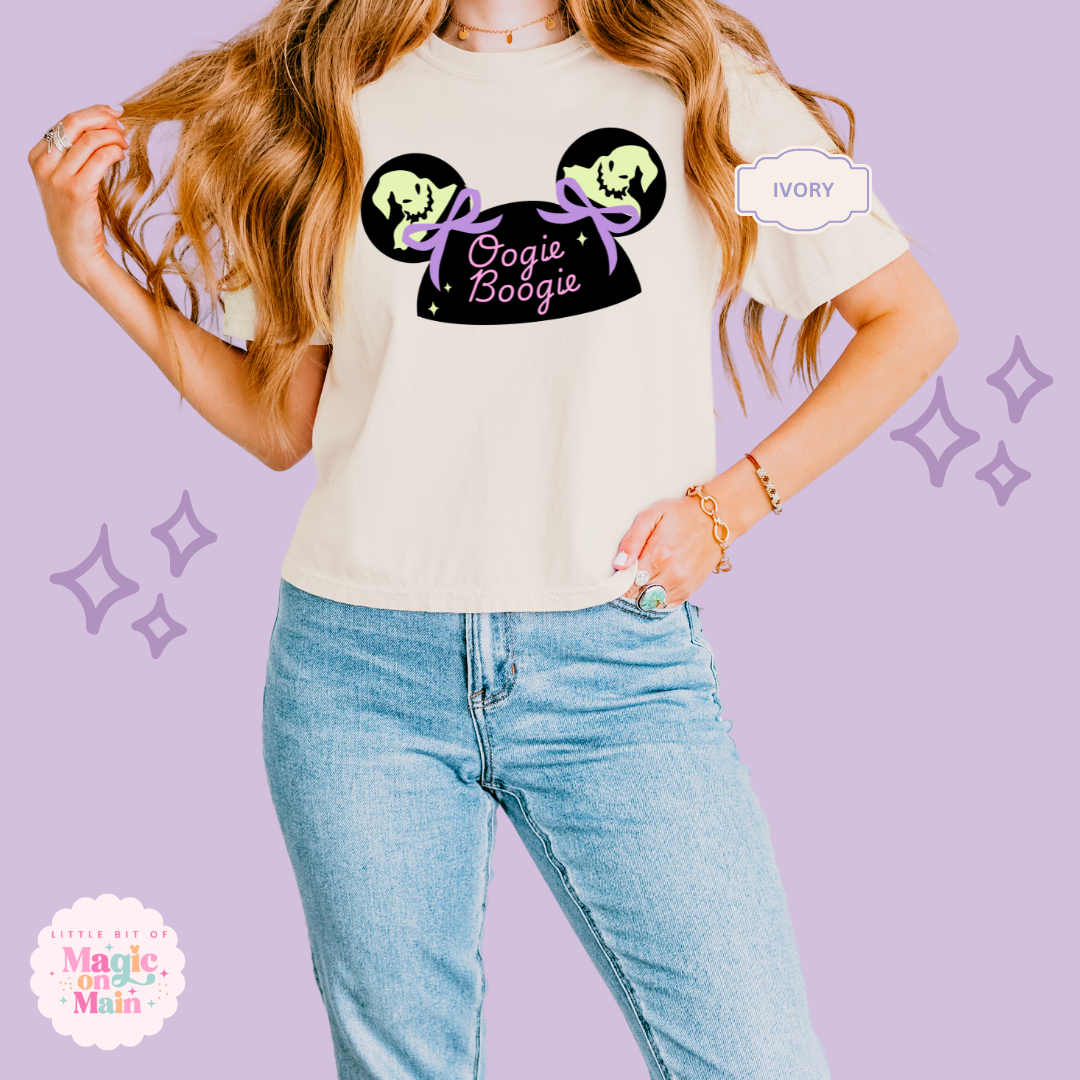 PRINTED BOOGIE BASH - EXCLUSIVE TO MoM - WOMENS BOXY T-SHIRT