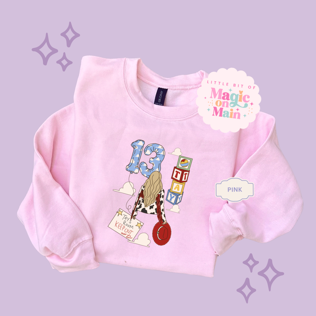 PRINTED TAYS STORY TODDLER / YOUTH SWEATSHIRT