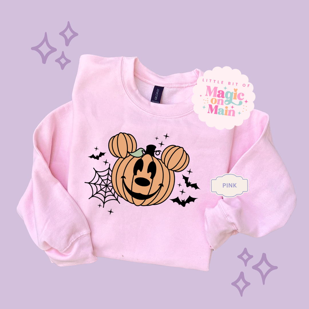PRINTED MCKY PUMPKIN - EXCLUSIVE TO MoM - TODDLER / YOUTH SWEATSHIRT 10057