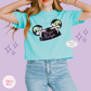EMBROIDERED BOOGIE BASH - EXCLUSIVE TO MOM - WOMENS BOXY T-SHIRT
