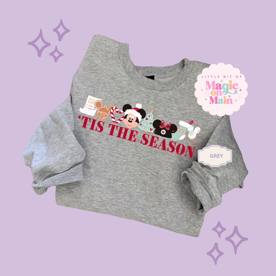 PRINTED TIS THE SEASON - EXCLUSIVE TO MoM - TODDLER / YOUTH SWEATSHIRT