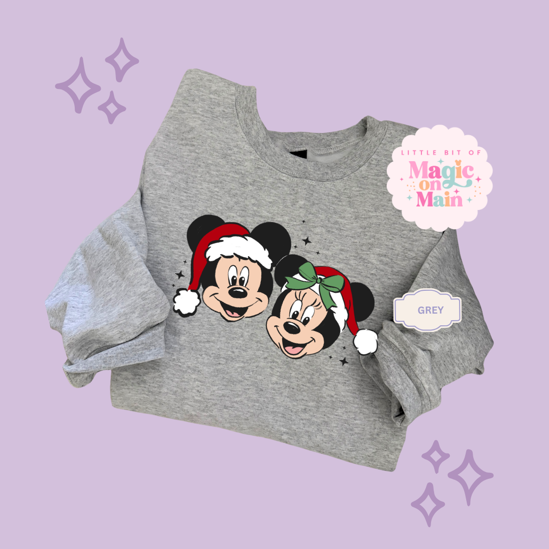PRINTED MERRY MCKY MNIE - EXCLUSIVE TO MoM - TODDLER / YOUTH SWEATSHIRT
