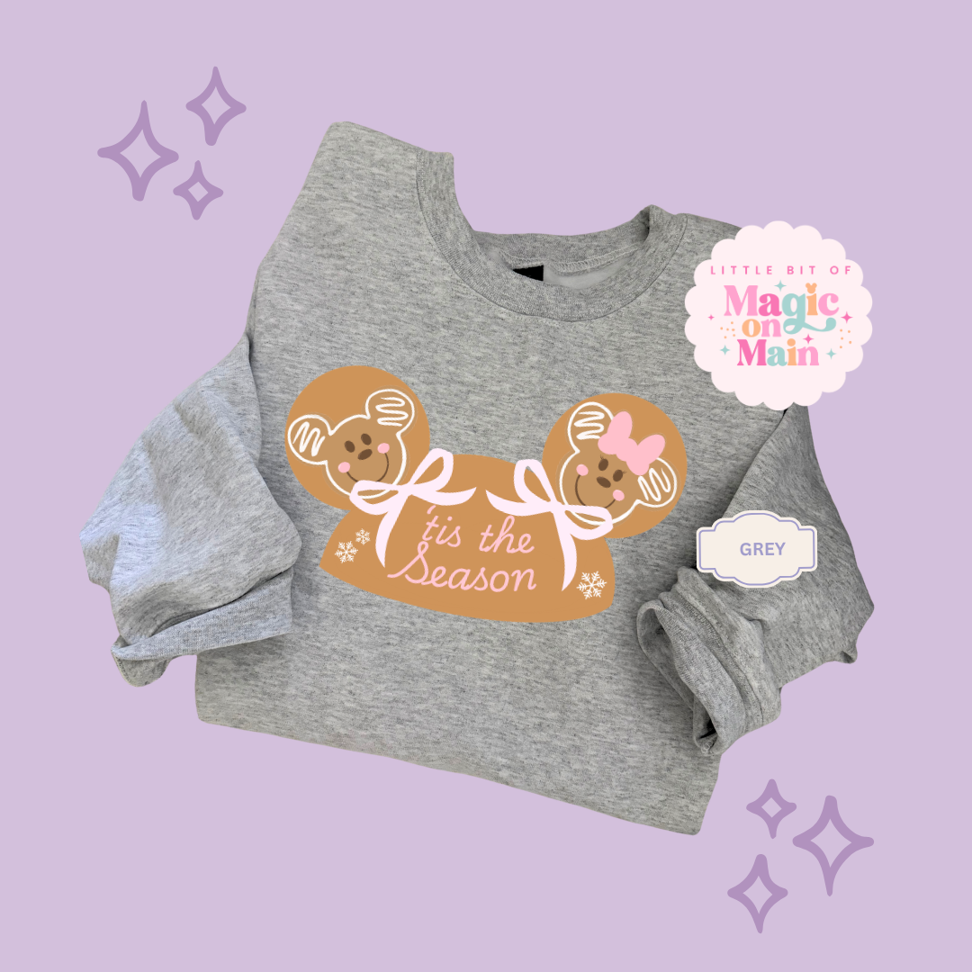 PRINTED GINGERBREAD HOLIDAY HAT - EXCLUSIVE TO MoM - TODDLER / YOUTH SWEATSHIRT