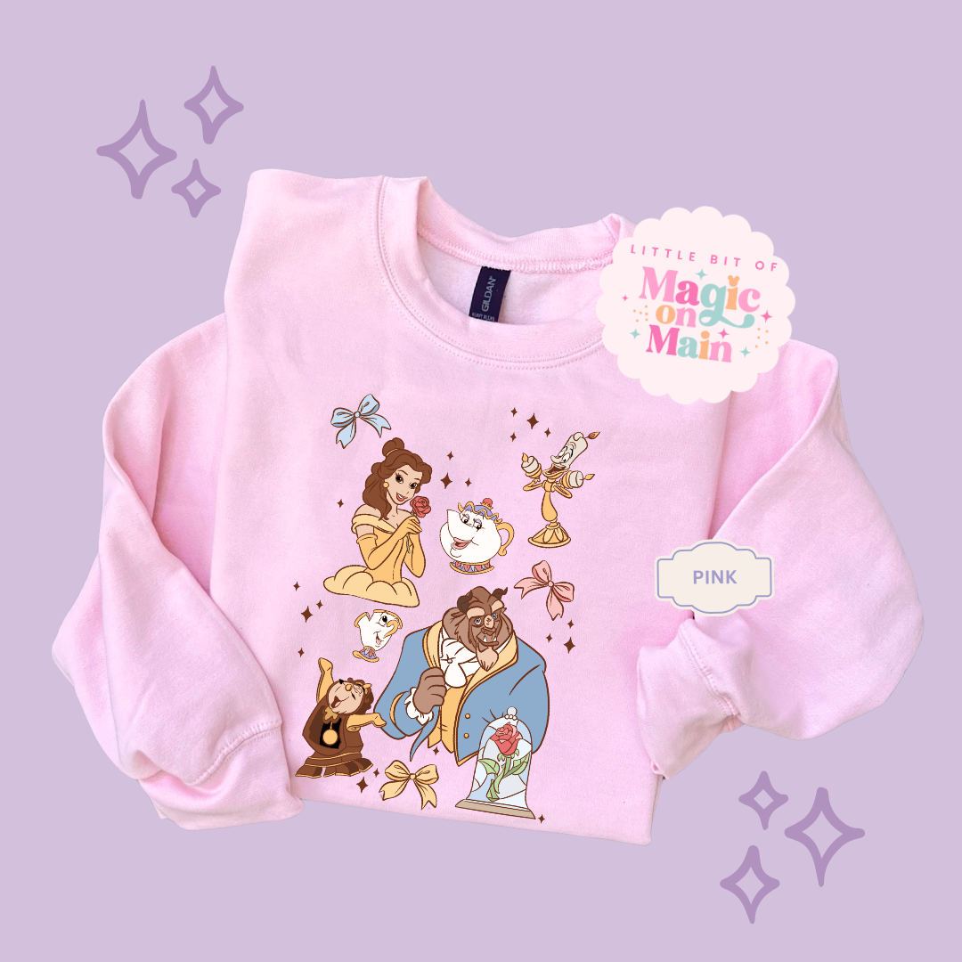 PRINTED BELLE - TODDLER / YOUTH SWEATSHIRT 10044
