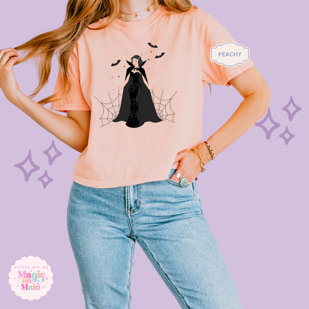 PRINTED SNOW WHITE - WOMENS BOXY T-SHIRT