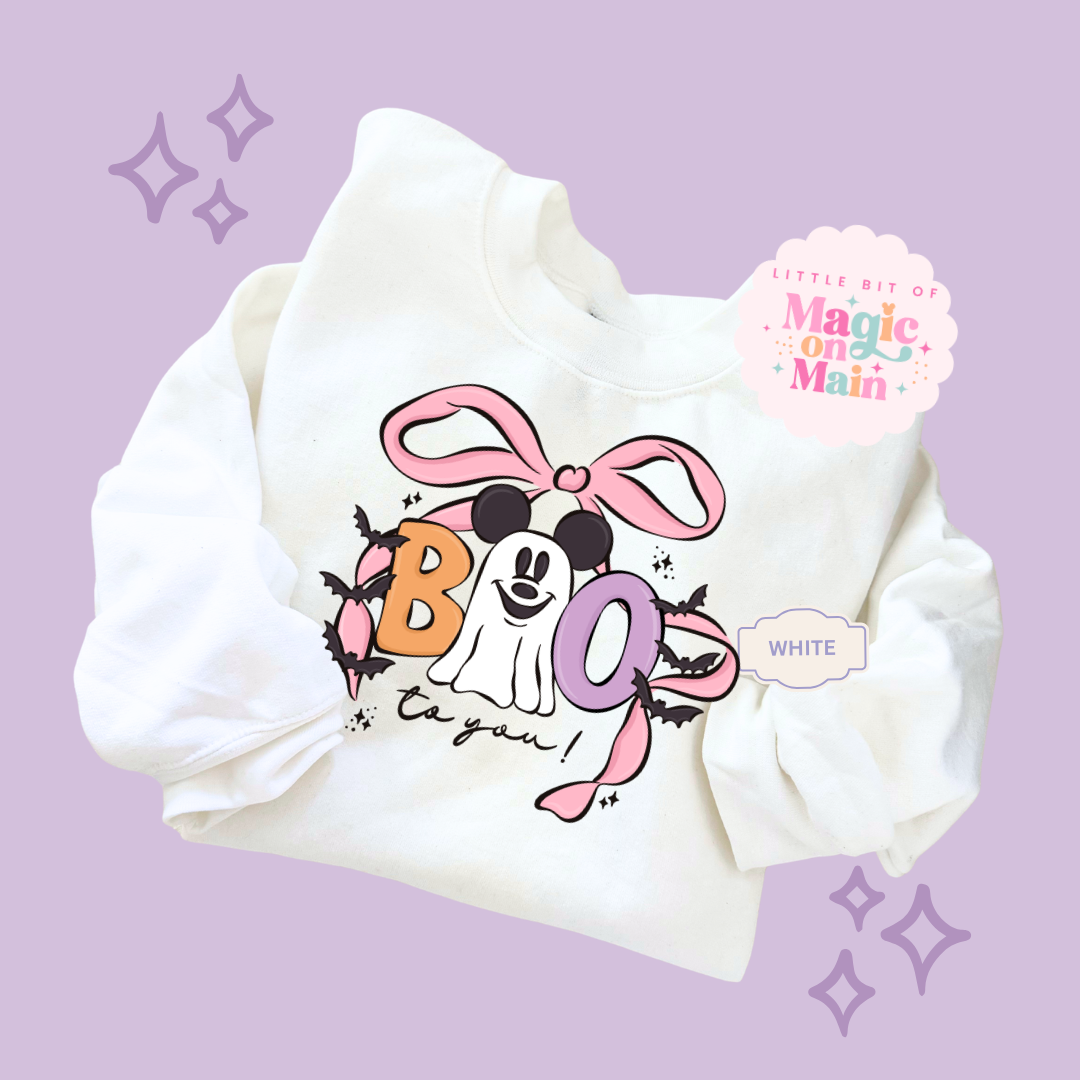 PRINTED BOO - TODDLER / YOUTH SWEATSHIRT 10061