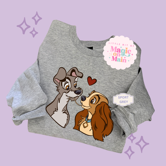 PRINTED DOGS - TODDLER / YOUTH SWEATSHIRT 10017