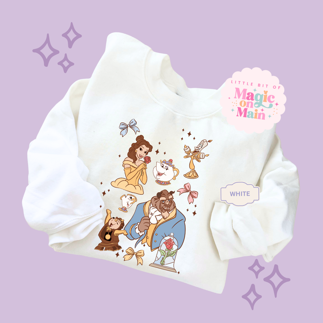 PRINTED BELLE - TODDLER / YOUTH SWEATSHIRT 10044