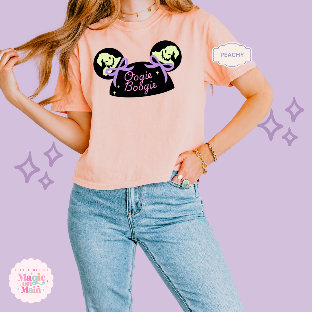 PRINTED BOOGIE BASH - EXCLUSIVE TO MoM - WOMENS BOXY T-SHIRT